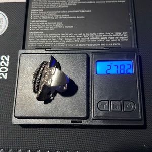 HEAVY sterling silver locket ring. Mexico 925